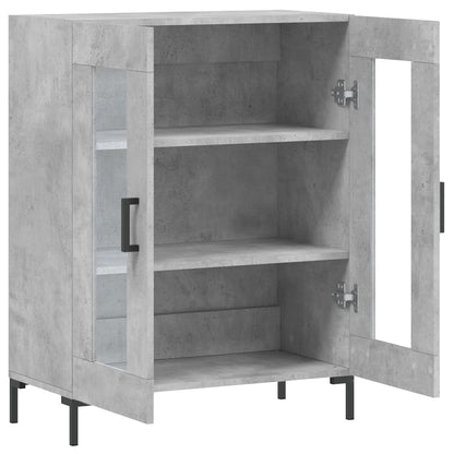 vidaXL Sideboard Concrete Grey 69.5x34x90 cm Engineered Wood 6