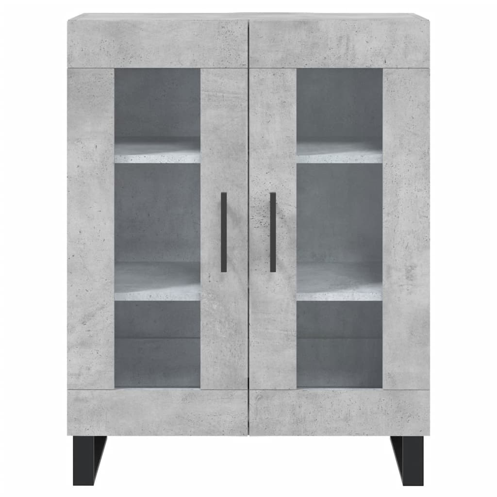Sideboard 69,5x34x90 cm Engineered Wood Concrete grey