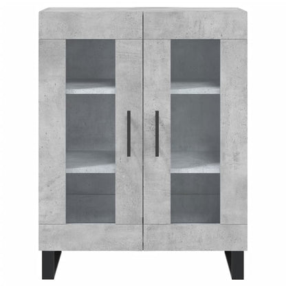 Sideboard 69,5x34x90 cm Engineered Wood Concrete grey