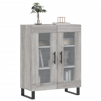 vidaXL Sideboard Grey Sonoma 69.5x34x90 cm Engineered Wood 3