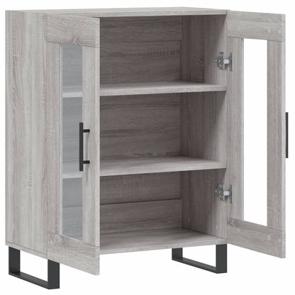 vidaXL Sideboard Grey Sonoma 69.5x34x90 cm Engineered Wood 6
