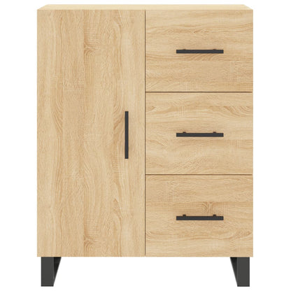 vidaXL Sideboard Sonoma Oak 69.5x34x90 cm Engineered Wood 5