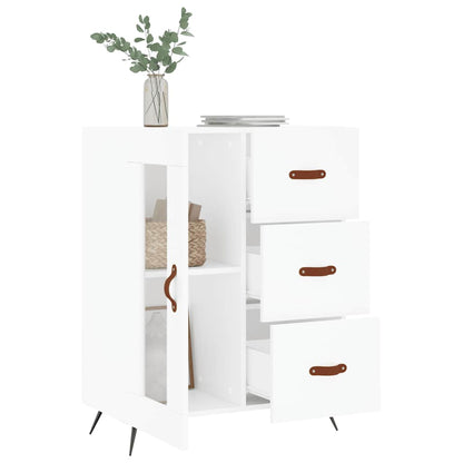 vidaXL Sideboard White 69.5x34x90 cm Engineered Wood 4