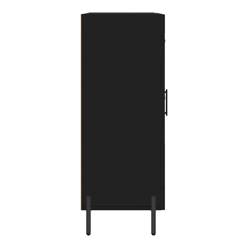 Sideboard 69,5x34x90 cm Engineered Wood Black