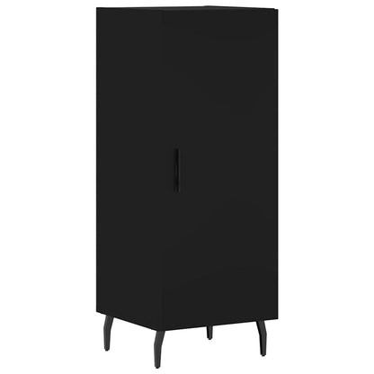 vidaXL Sideboard Black 34.5x34x90 cm Engineered Wood 2