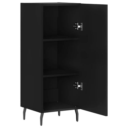 vidaXL Sideboard Black 34.5x34x90 cm Engineered Wood 5