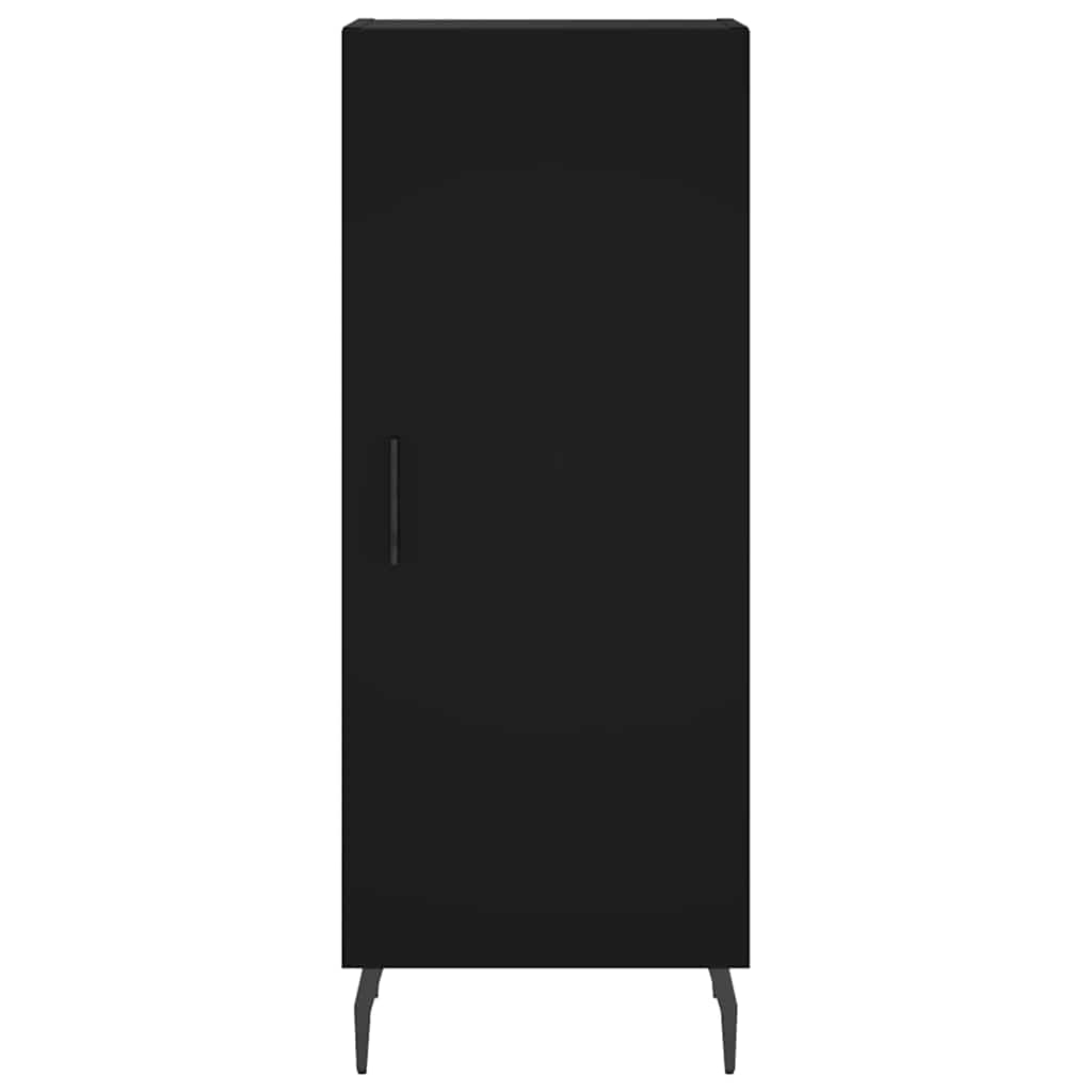 vidaXL Sideboard Black 34.5x34x90 cm Engineered Wood 6