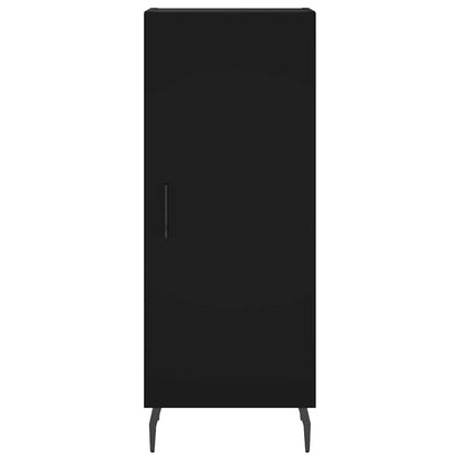 vidaXL Sideboard Black 34.5x34x90 cm Engineered Wood 6