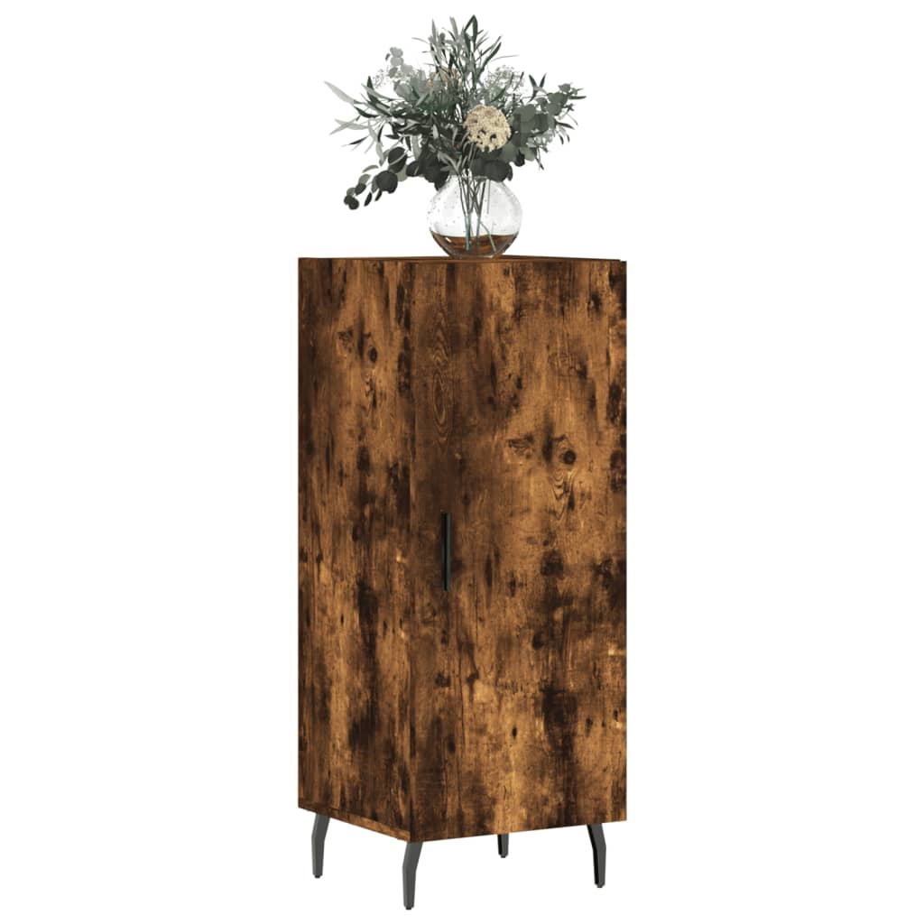 vidaXL Sideboard Smoked Oak 34.5x34x90 cm Engineered Wood 3