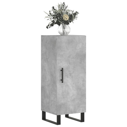 vidaXL Sideboard Concrete Grey 34.5x34x90 cm Engineered Wood 3