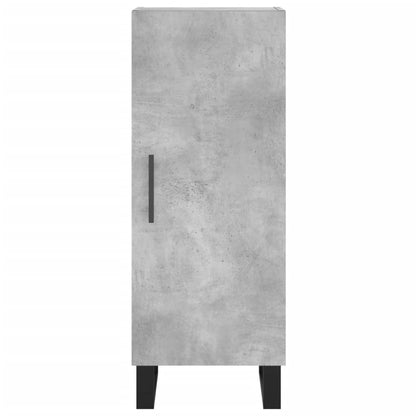 vidaXL Sideboard Concrete Grey 34.5x34x90 cm Engineered Wood 6