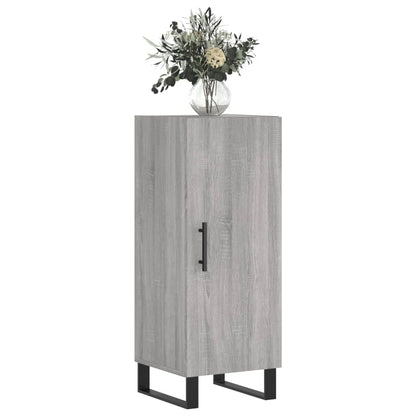 vidaXL Sideboard Grey Sonoma 34.5x34x90 cm Engineered Wood 3