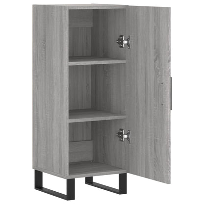 vidaXL Sideboard Grey Sonoma 34.5x34x90 cm Engineered Wood 5