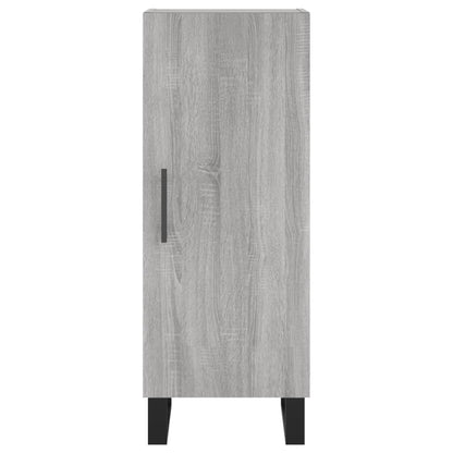 vidaXL Sideboard Grey Sonoma 34.5x34x90 cm Engineered Wood 6