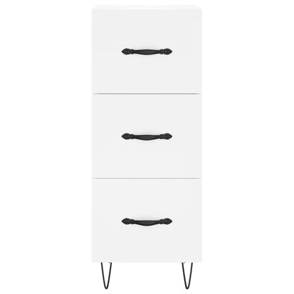 vidaXL Sideboard White 34.5x34x90 cm Engineered Wood 6