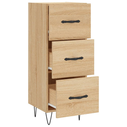 Sideboard 34,5x34x90 cm Engineered Wood Sonoma oak