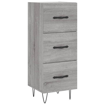 vidaXL Sideboard Grey Sonoma 34.5x34x90 cm Engineered Wood 2