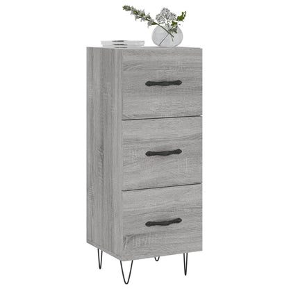 vidaXL Sideboard Grey Sonoma 34.5x34x90 cm Engineered Wood 3