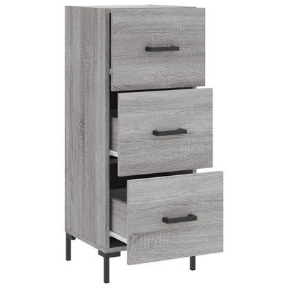 vidaXL Sideboard Grey Sonoma 34.5x34x90 cm Engineered Wood 5