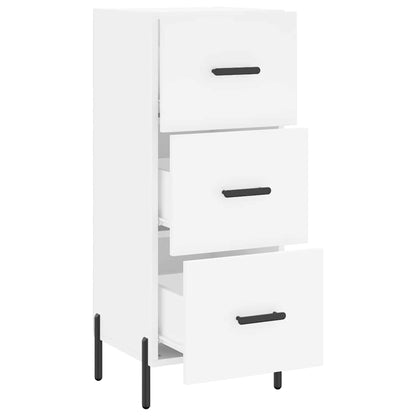 vidaXL Sideboard White 34.5x34x90 cm Engineered Wood 5