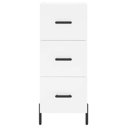 vidaXL Sideboard White 34.5x34x90 cm Engineered Wood 6