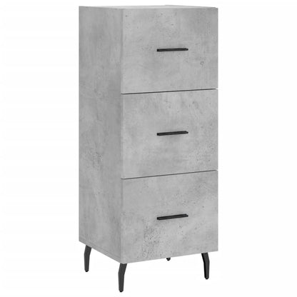 vidaXL Sideboard Concrete Grey 34.5x34x90 cm Engineered Wood 2