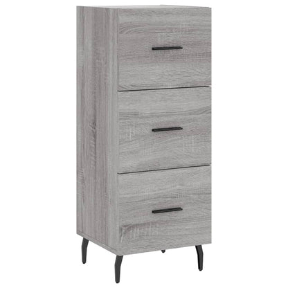 vidaXL Sideboard Grey Sonoma 34.5x34x90 cm Engineered Wood 2