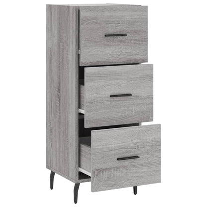 vidaXL Sideboard Grey Sonoma 34.5x34x90 cm Engineered Wood 5