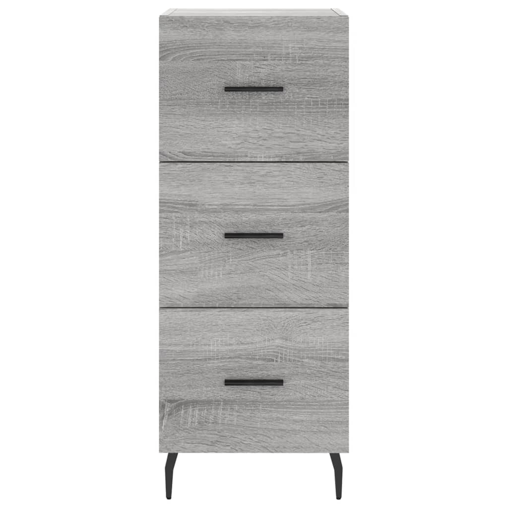 vidaXL Sideboard Grey Sonoma 34.5x34x90 cm Engineered Wood 6