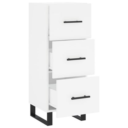 vidaXL Sideboard White 34.5x34x90 cm Engineered Wood 5