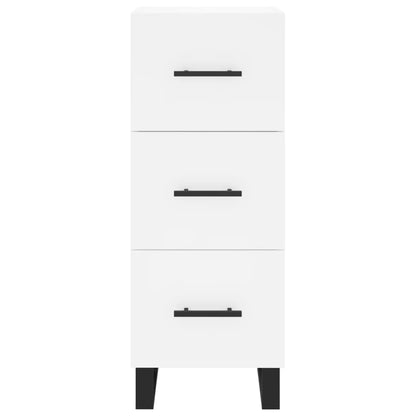 vidaXL Sideboard White 34.5x34x90 cm Engineered Wood 6