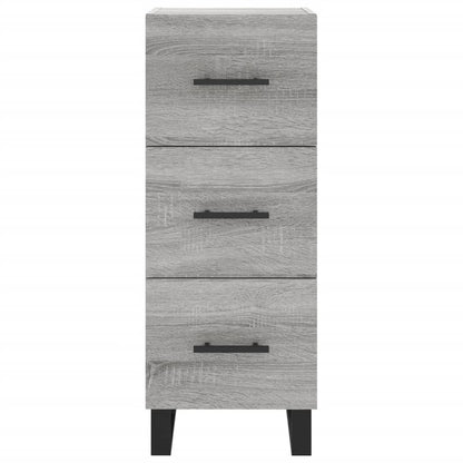 vidaXL Sideboard Grey Sonoma 34.5x34x90 cm Engineered Wood 6