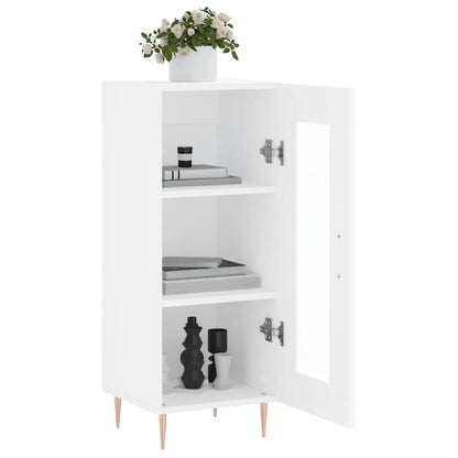 vidaXL Sideboard White 34.5x34x90 cm Engineered Wood 4