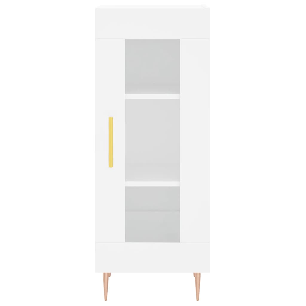 vidaXL Sideboard White 34.5x34x90 cm Engineered Wood 5