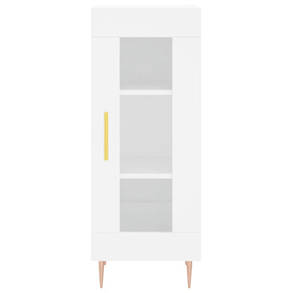 vidaXL Sideboard White 34.5x34x90 cm Engineered Wood 5