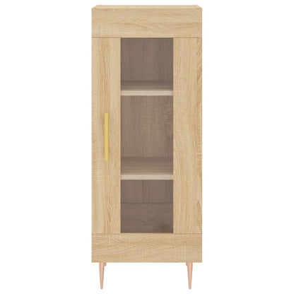 vidaXL Sideboard Sonoma Oak 34.5x34x90 cm Engineered Wood 5