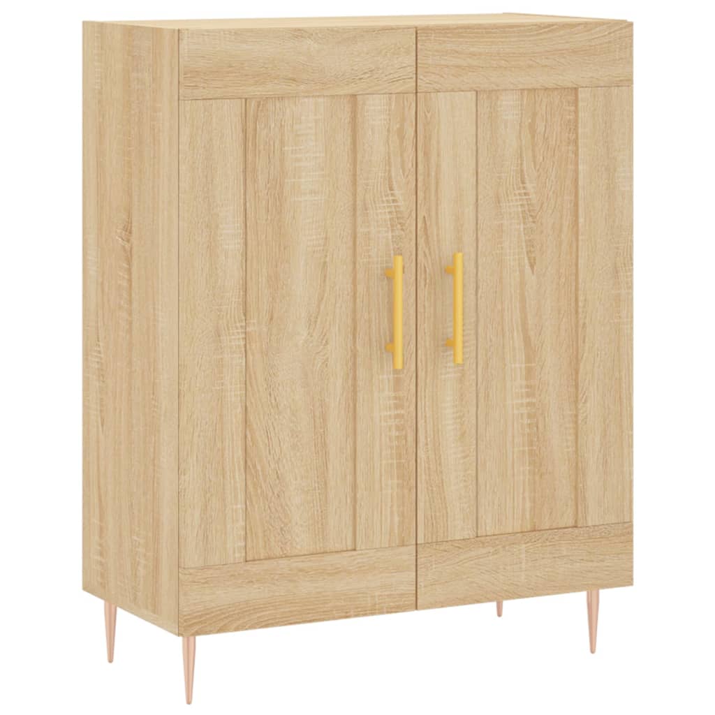Sideboard 69,5x34x90 cm Engineered Wood Sonoma oak