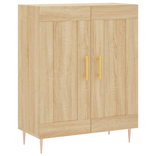 vidaXL Sideboard Sonoma Oak 69,5x34x90 cm Engineered Wood 2