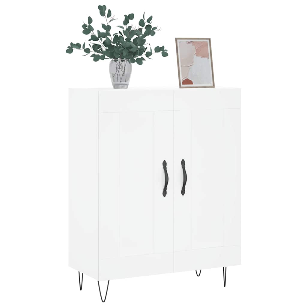 vidaXL Sideboard White 69.5x34x90 cm Engineered Wood 3