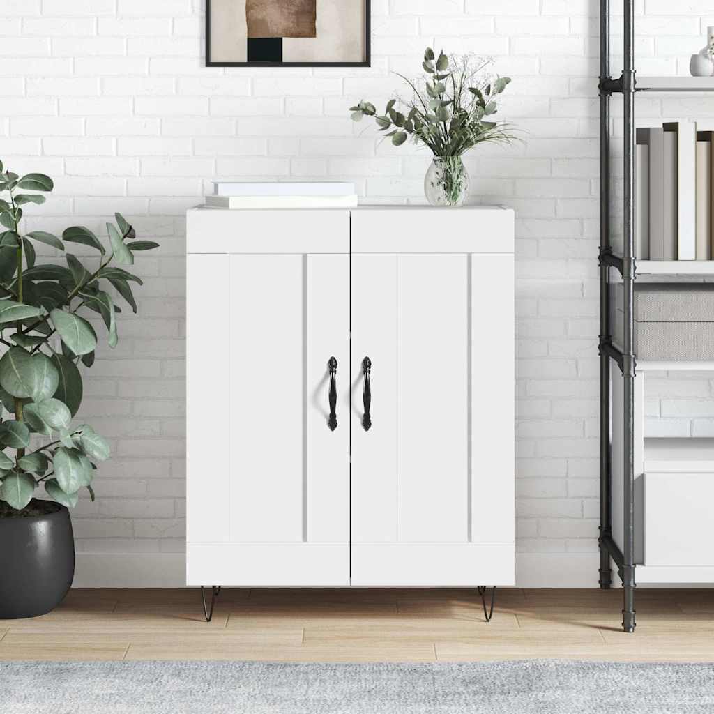 vidaXL Sideboard White 69.5x34x90 cm Engineered Wood 1