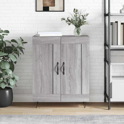 vidaXL Sideboard Grey Sonoma 69,5x34x90 cm Engineered Wood 1