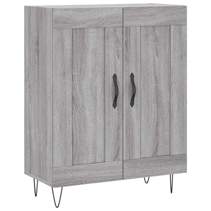 vidaXL Sideboard Grey Sonoma 69,5x34x90 cm Engineered Wood 2