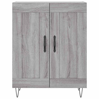 vidaXL Sideboard Grey Sonoma 69,5x34x90 cm Engineered Wood 6