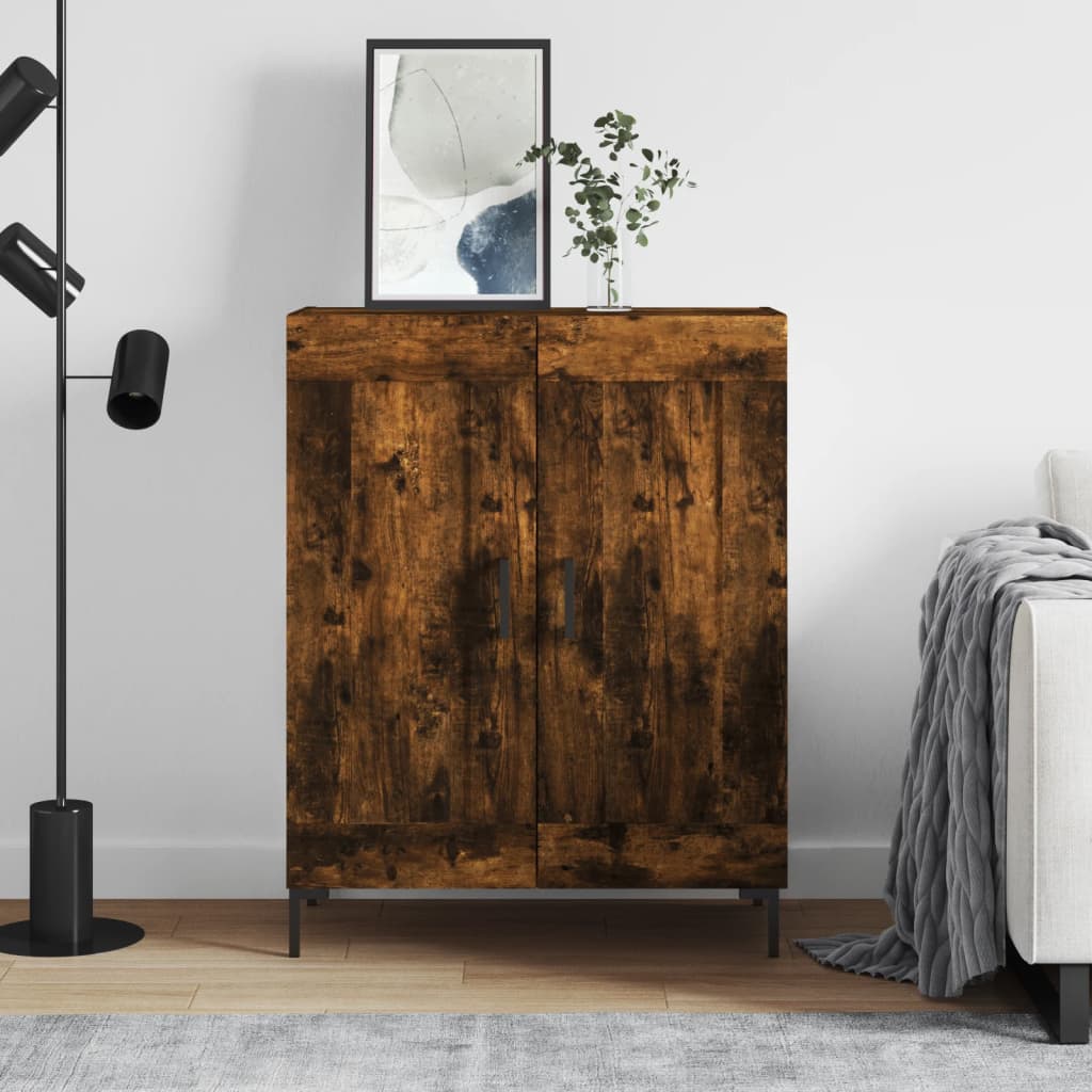 Sideboard 69,5x34x90 cm Engineered Wood Smoked oak