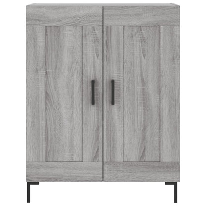 vidaXL Sideboard Grey Sonoma 69.5x34x90 cm Engineered Wood 5