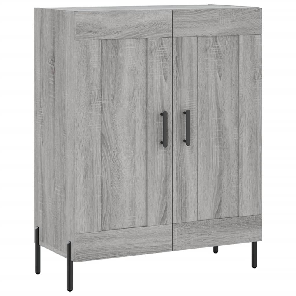 Sideboard 69,5x34x90 cm Engineered Wood Grey sonoma