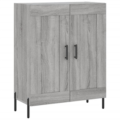 Sideboard 69,5x34x90 cm Engineered Wood Grey sonoma