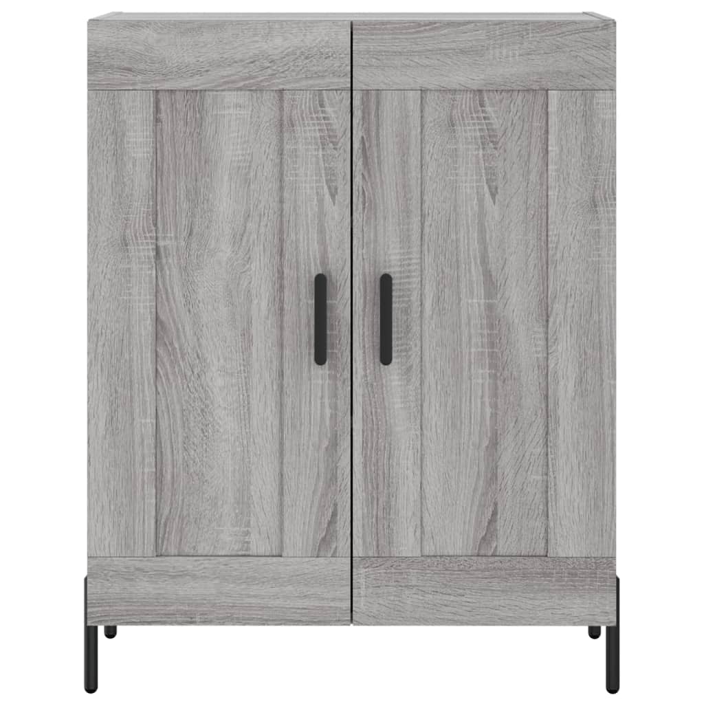 Sideboard 69,5x34x90 cm Engineered Wood Grey sonoma