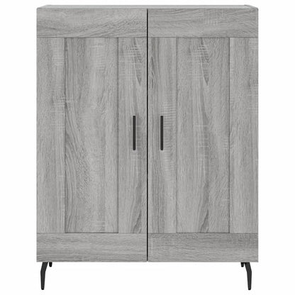 vidaXL Sideboard Grey Sonoma 69.5x34x90 cm Engineered Wood 5