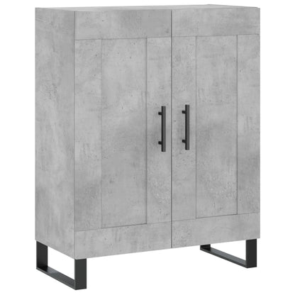Sideboard 69,5x34x90 cm Engineered Wood Concrete grey